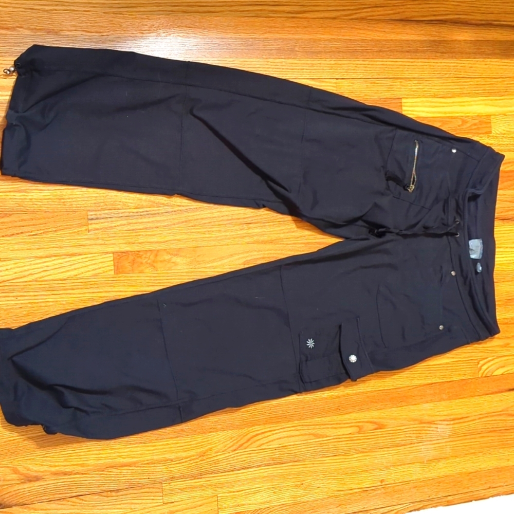 Large Black Athleta Sweat Pants
